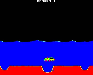 Moon Buggy (198x)(Kansas City Software)[b] screen shot game playing